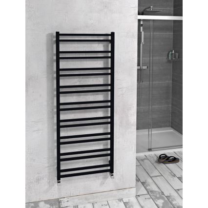 Sapho - Kupatilski radijator METRO DOS 476W/230V 55x143 cm mat crne boje