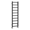 Sapho - Kupatilski radijator METRO LIGHT 211W 30x114 cm mat crne boje