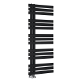 Sapho - Kupatilski radijator SILVANA 124x50 cm, mat crne boje