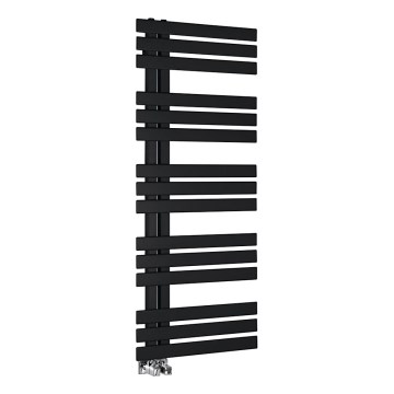 Sapho - Kupatilski radijator SILVANA 124x50 cm, mat crne boje