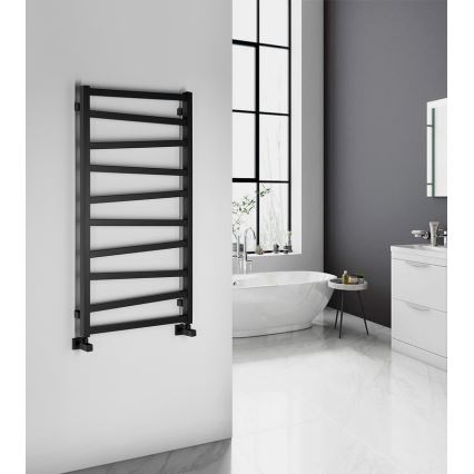 Sapho - Kupatilski radijator ZIG 110x60 cm, crne boje