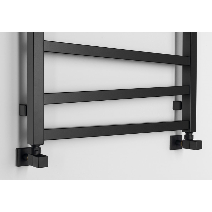 Sapho - Kupatilski radijator ZIG 110x60 cm, crne boje