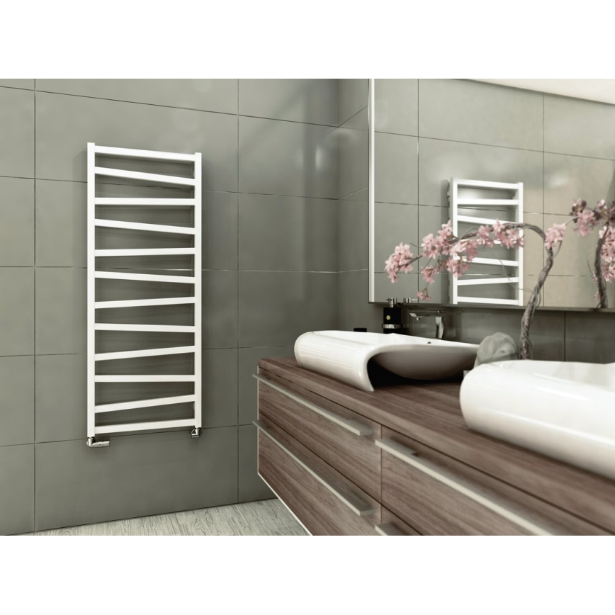 Sapho - Kupatilski radijator ZIG 133x50 cm beo
