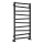 Sapho - Kupatilski radijator ZIG 497W 60x109 cm crni