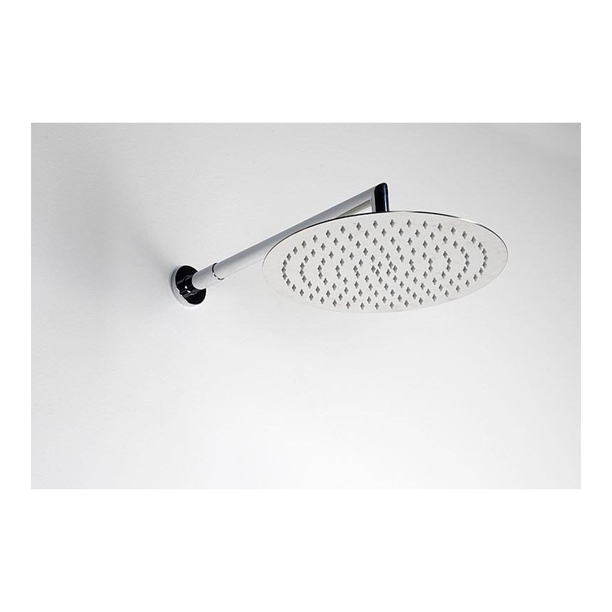 Sapho - Okrugli nosač za tuš 38 cm, sjajni hrom