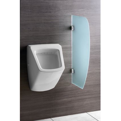 Sapho - Pregrada za pisoare 40x80 cm matirano staklo