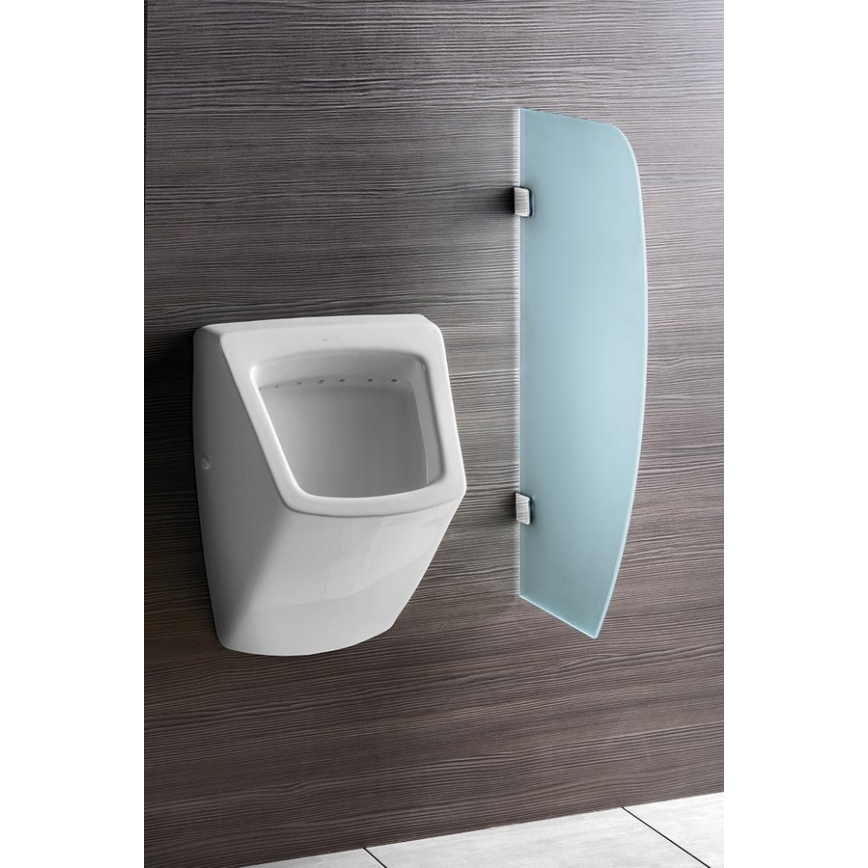Sapho - Pregrada za pisoare 40x80 cm matirano staklo