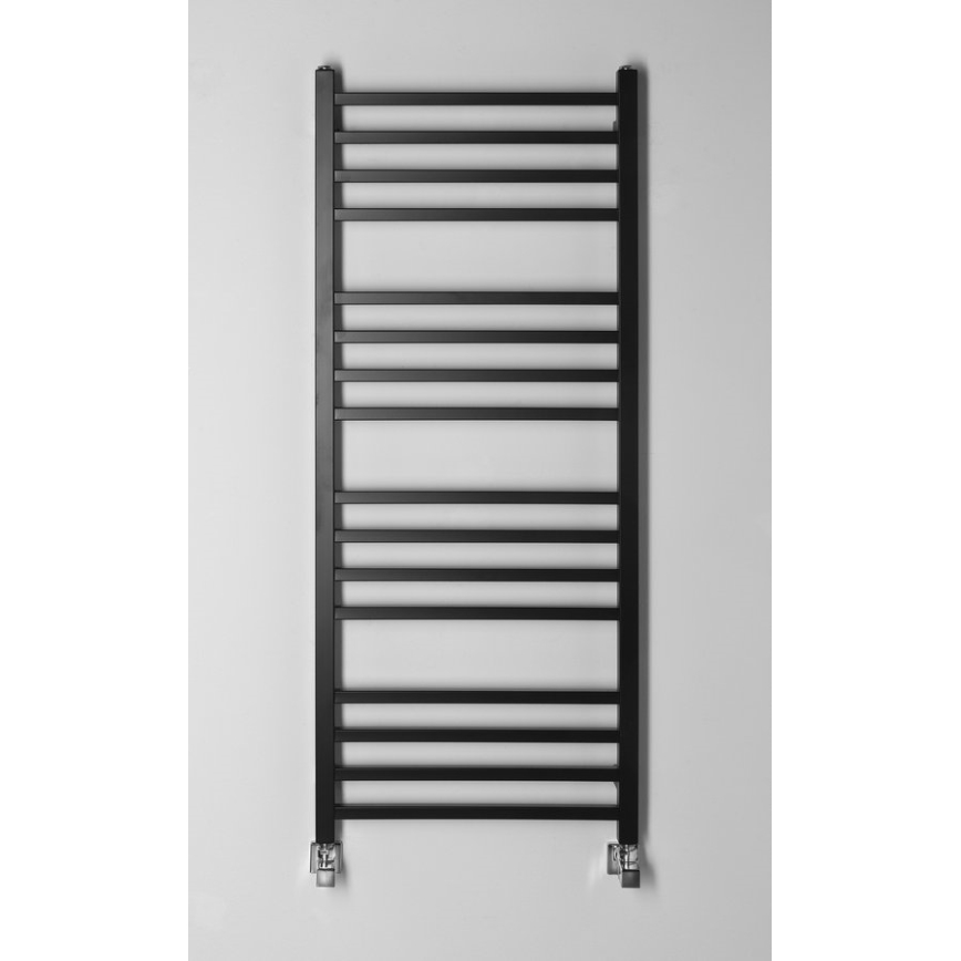 Sapho - Radijator za kupatilo METRO 120x50 cm, mat crne boje