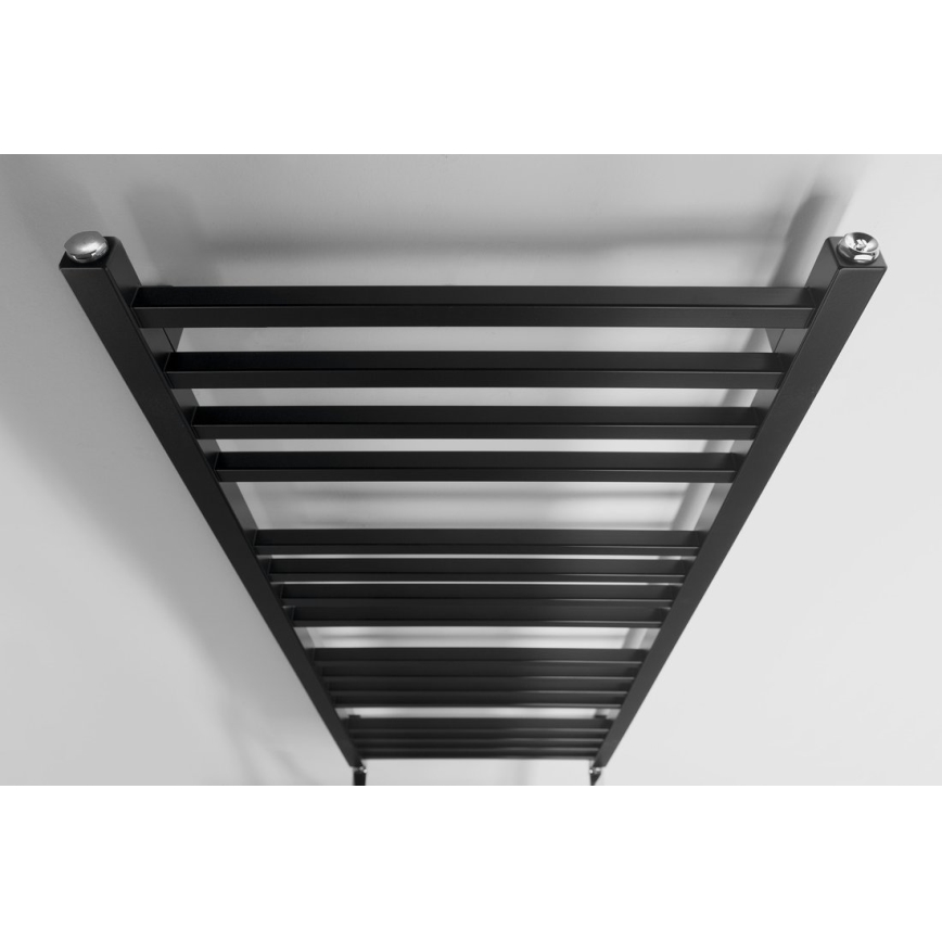 Sapho - Radijator za kupatilo METRO 120x50 cm, mat crne boje