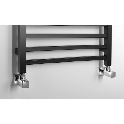 Sapho - Radijator za kupatilo METRO 120x50 cm, mat crne boje
