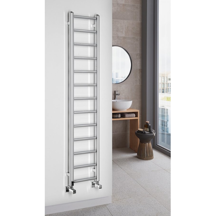 Sapho - Radijator za kupatilo METRO LIGHT 150x30 cm sjajni hrom