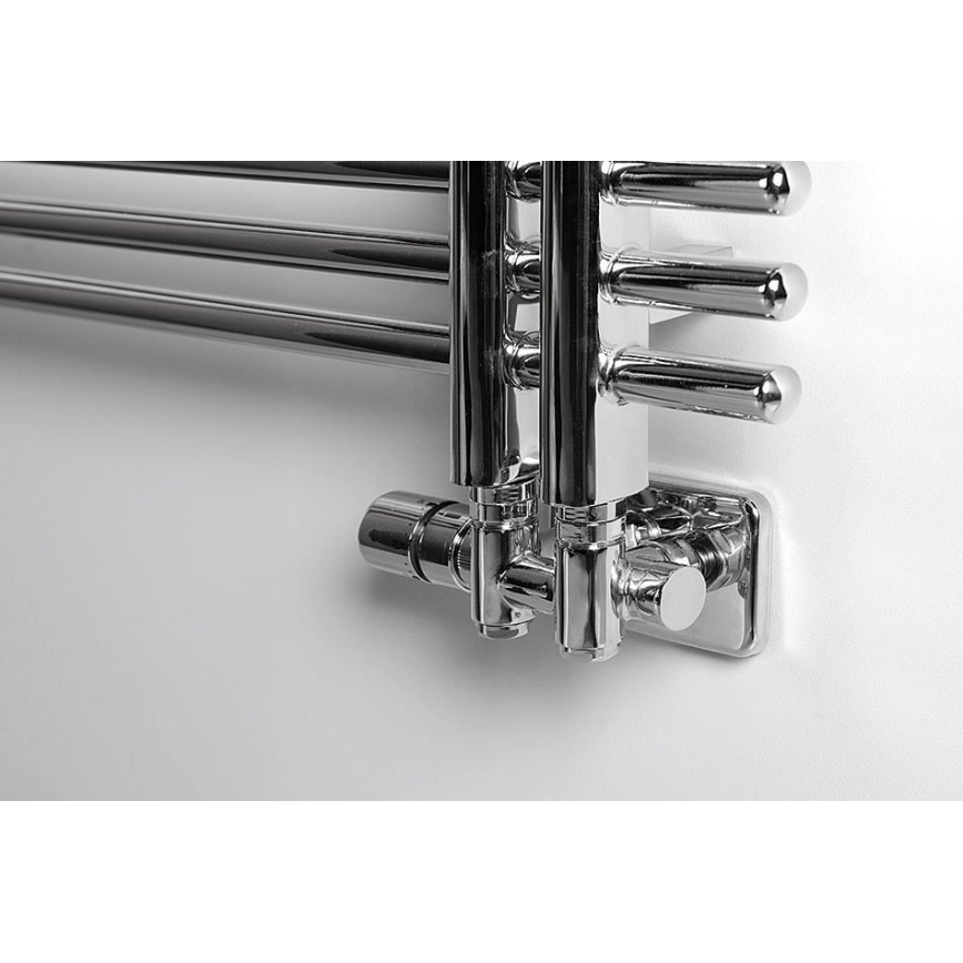 Sapho - Priključni termostatski set za centralno priključenje TWIN COMBI levi/sjajni hrom