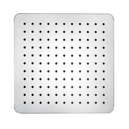 Sapho - Tuš glava SLIM 25x25 cm, polirana od nerđajućeg čelika