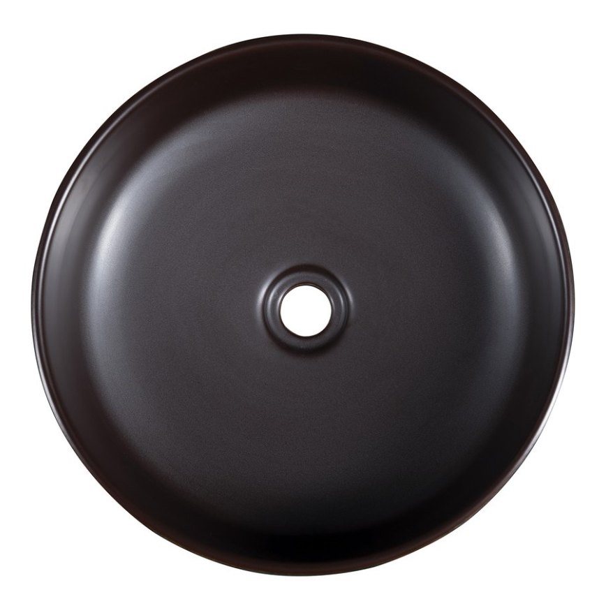 Sapho - Umivaonik za ploču PRIORI Ø 41 cm braon/plav