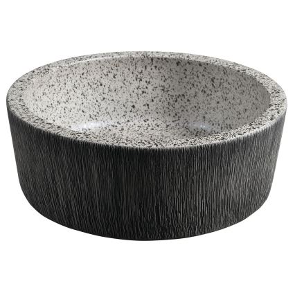 Sapho - Umivaonik za ugradnju na radnu ploču PRIORI pr. 41 cm bela/siva
