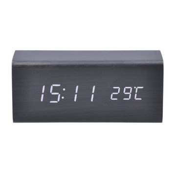 Sat sa budilnikom LED/5V/3xAAA 3000mA