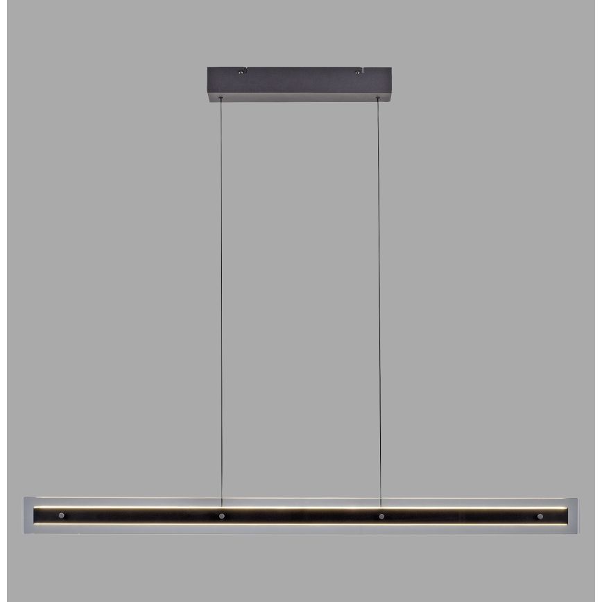 Schöner Wohnen 11316-18 - LED prigušiva luster na sajli LENA LED/32W/230V 105 cm crna
