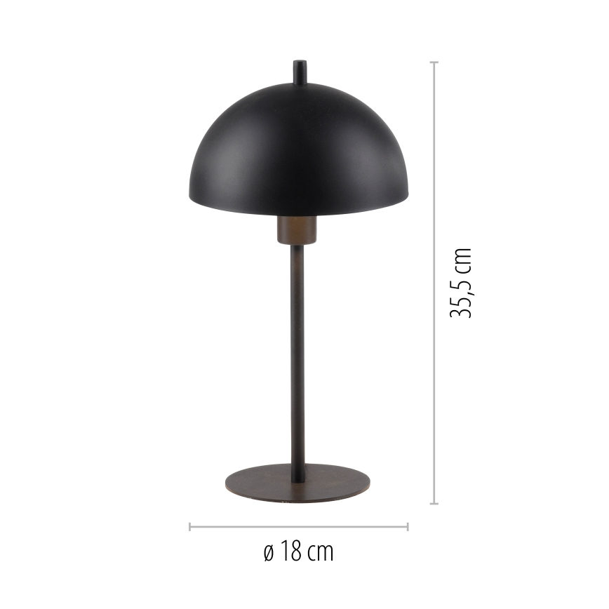 Schöner Wohnen 11726-18 - Stona lampa ALI 1xE14/15W/230V crna