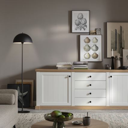 Schöner Wohnen 11727-18 - Podna lampa ALI 1xE27/25W/230V crna