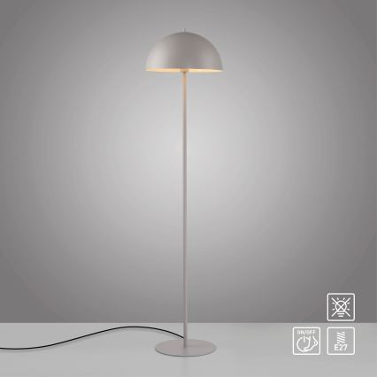 Schöner Wohnen 11727-39 - Stojeća lampa ALI 1xE27/25W/230V siva