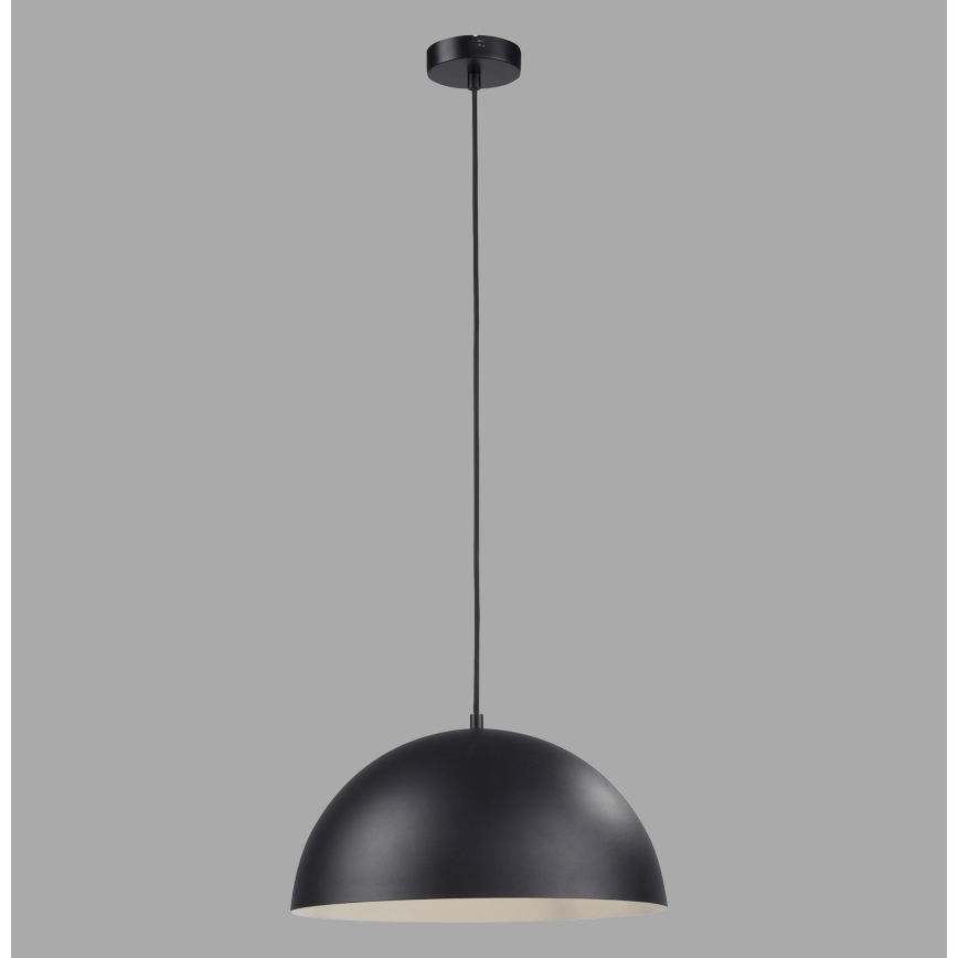 Schöner Wohnen 11728-18 - Luster na sajli ALI 1xE27/25W/230V prečnik 38 cm crna