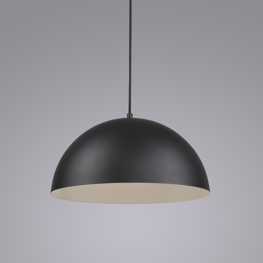Schöner Wohnen 11728-18 - Luster na sajli ALI 1xE27/25W/230V prečnik 38 cm crna