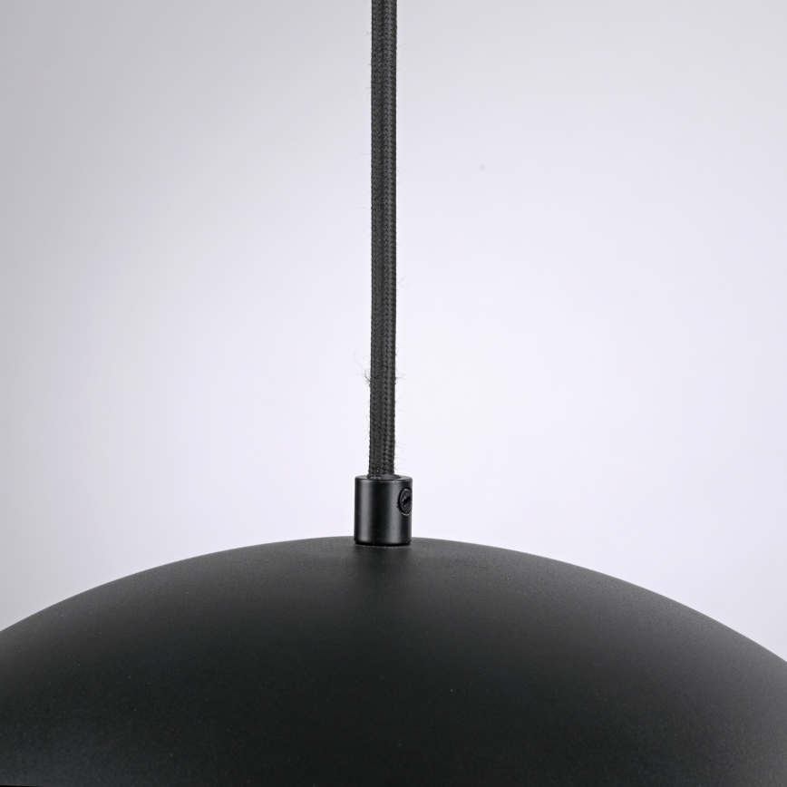 Schöner Wohnen 11728-18 - Luster na sajli ALI 1xE27/25W/230V prečnik 38 cm crna