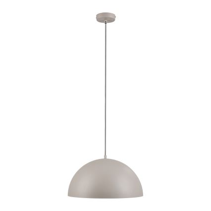 Schöner Wohnen 11728-39 - Luster na sajli ALI 1xE27/25W/230V prečnik 38 cm siva
