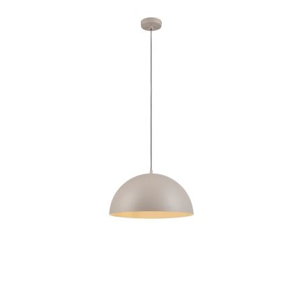 Schöner Wohnen 11728-39 - Luster na sajli ALI 1xE27/25W/230V prečnik 38 cm siva