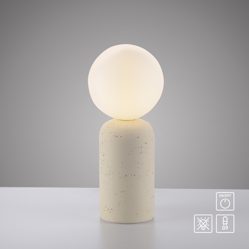 Schöner Wohnen 12543-42 - Stona lampa TRAVENTA 1xG9/10W/230V beton