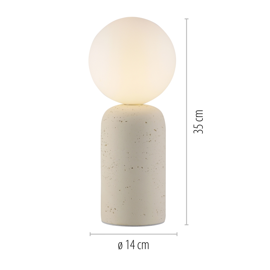 Schöner Wohnen 12543-42 - Stona lampa TRAVENTA 1xG9/10W/230V beton