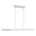 Schöner Wohnen 12577-16 - LED prigušiva luster na sajli ADRIANA ROUND 2xLED/24W/230V 2700/3000/3500/4000/5000K 160 cm bela