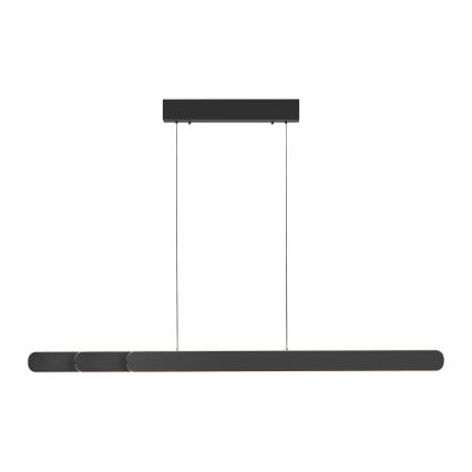 Schöner Wohnen 12577-18 - LED prigušiva luster na sajli ADRIANA ROUND 2xLED/24W/230V 2700/3000/3500/4000/5000K 160 cm crna