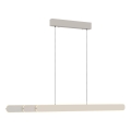 Schöner Wohnen 12577-39 - LED prigušiva luster na sajli ADRIANA ROUND 2xLED/24W/230V 2700/3000/3500/4000/5000K 160 cm siva