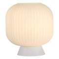 Schöner Wohnen 13573-16 - Stona lampa NAMI 1xE27/25W/230V bela