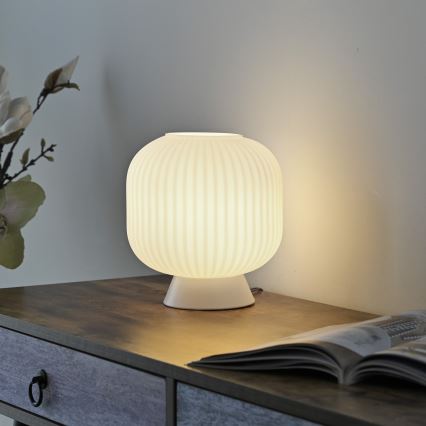 Schöner Wohnen 13573-16 - Stona lampa NAMI 1xE27/25W/230V bela