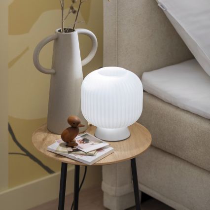 Schöner Wohnen 13573-16 - Stona lampa NAMI 1xE27/25W/230V bela