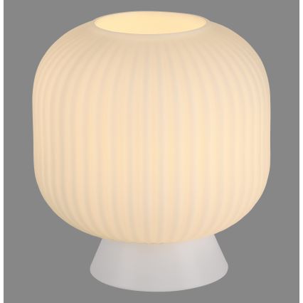 Schöner Wohnen 13573-16 - Stona lampa NAMI 1xE27/25W/230V bela