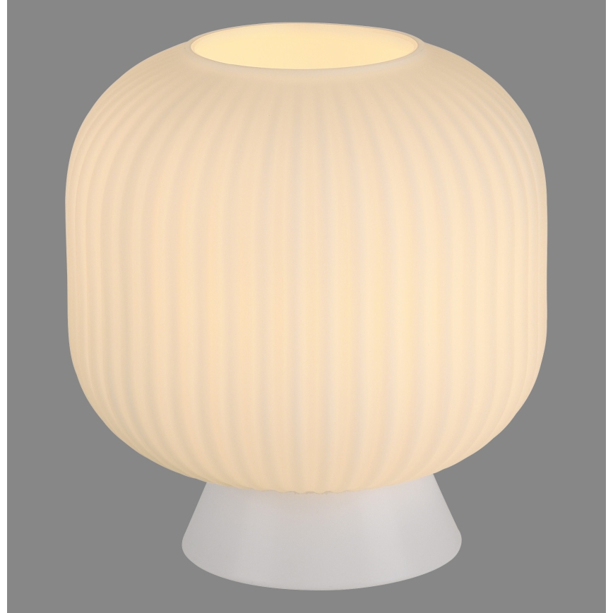 Schöner Wohnen 13573-16 - Stona lampa NAMI 1xE27/25W/230V bela