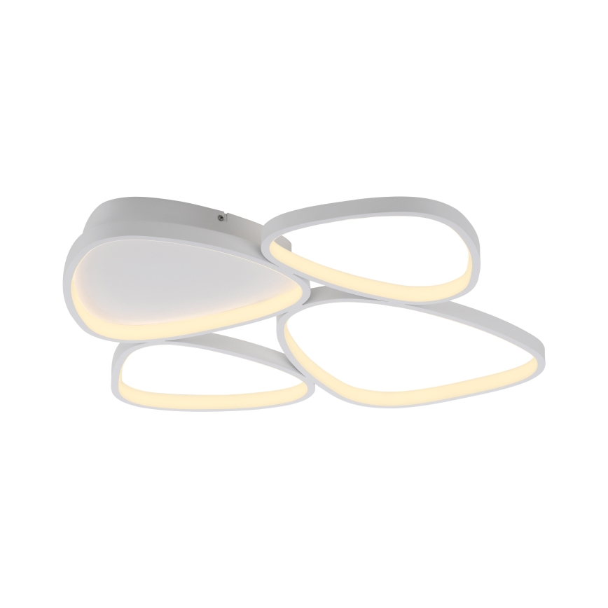 Schöner Wohnen 14038-16 - LED prigušiva stropna svetiljka PEBBLES LED/35,5W/230V bela
