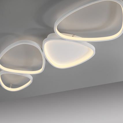 Schöner Wohnen 14039-16 - LED prigušiva plafonska svetiljka PEBBLES LED/35,5W/230V bela