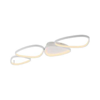 Schöner Wohnen 14039-16 - LED prigušiva plafonska svetiljka PEBBLES LED/35,5W/230V bela