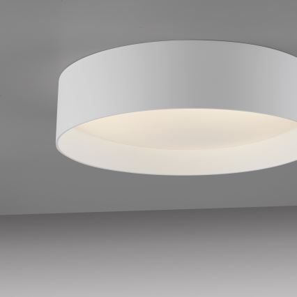 Schöner Wohnen 14593-16 - LED prigušiva plafonska svetiljka TAVOLI LED/10W/230V 2700-6500K prečnik 28,5 cm bela + daljinski upravljač