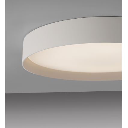 Schöner Wohnen 14595-39 - LED prigušiva plafonska lampa TAVOLI LED/34W/230V 2700-6500K prečnik 49 cm siva + daljinski upravljač