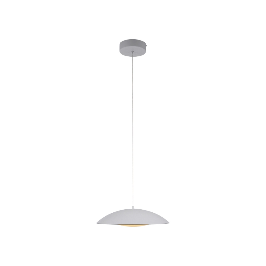 Schöner Wohnen 14606-16 - LED prigušiva luster na sajli LENTE LED/17W/230V Ø 40 cm bela