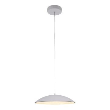 Schöner Wohnen 14606-16 - LED prigušiva luster na sajli LENTE LED/17W/230V Ø 40 cm bela