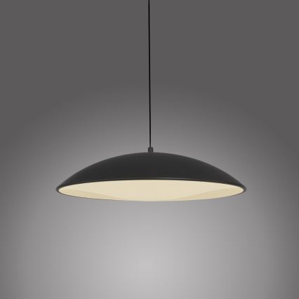 Schöner Wohnen 14606-18 - LED prigušiva viseći luster na sajli LENTE LED/17W/230V Ø 40 cm crna