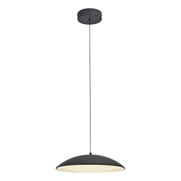 Schöner Wohnen 14606-18 - LED prigušiva viseći luster na sajli LENTE LED/17W/230V Ø 40 cm crna