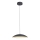 Schöner Wohnen 14606-18 - LED prigušiva viseći luster na sajli LENTE LED/17W/230V Ø 40 cm crna
