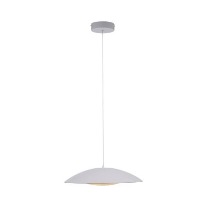 Schöner Wohnen 14607-16 - LED prigušiva viseći luster na sajli LENTE LED/23W/230V prečnik 50 cm bela